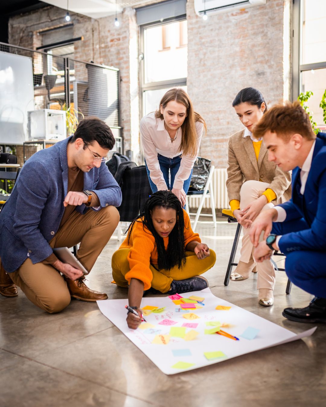 Setting clear goals and expectations for the team